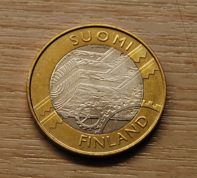 Suomi 5 euro 2011 Uudenmaan maakuntaraha