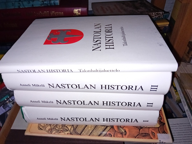 Nastolan historia I-III + Talonhaltijaluettelo ( SIS POSTIKU