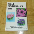 Vesan Siemenhinnasto 1990 Nakkilan Painotuote ky - pikkukuva 1