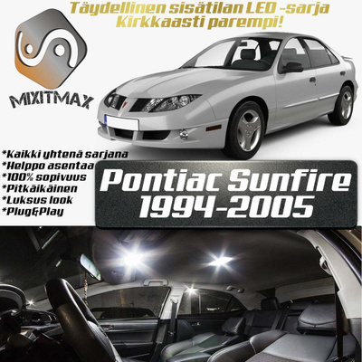 Pontiac Sunfire Sisätilan LED-sarja 8-osainen