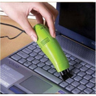 USB Tietokone Mini Pölynimuri, 2 Suutinta, sininen *UUSI* - pikkukuva 3