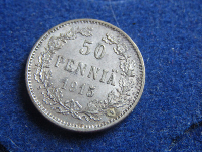 50 penniä 1915
