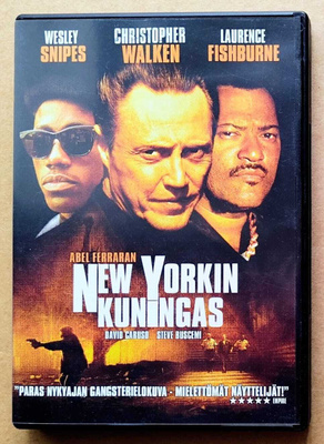 Abel Ferrara: NEW YORKIN KUNINGAS – MINT Suomi-DVD 1990/2003