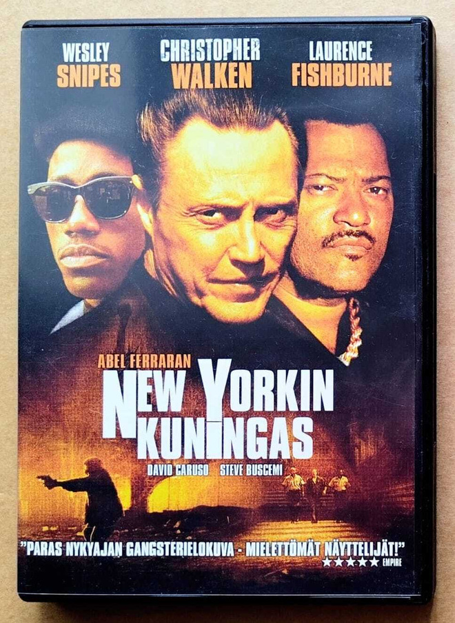 Abel Ferrara: NEW YORKIN KUNINGAS – MINT Suomi-DVD 1990/2003