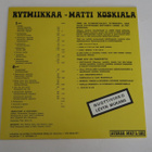 Matti Koskiala - Rytmiikkaa -LP *ORIG 1971 JAZZ FUNK SOUL* - pikkukuva 2