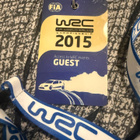 AVAINNAUHA / LANYARD - WRC WORLD RALLY CHAMPIONSHIP GUEST - pikkukuva 2