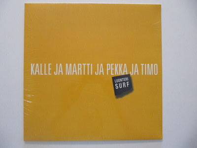 LUONTERI SURF  Kalle ja Martti ja Pekka ja Timo LP Kelmussa