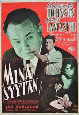 Elokuvajuliste: Minä syytän