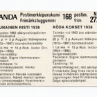 Purkkakuva Panda Postimerkkipurukumi. Punainen Risti - pikkukuva 2