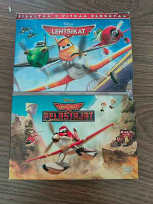 DVD: LENTSIKAT & LENTSIKAT 2 -PELASTAJAT (Slip cover)