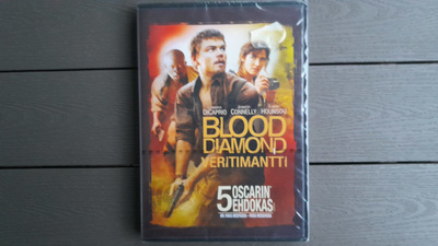 DVD: Blood Diamond / Veritimantti (Leonardo DiCaprio) UUSI