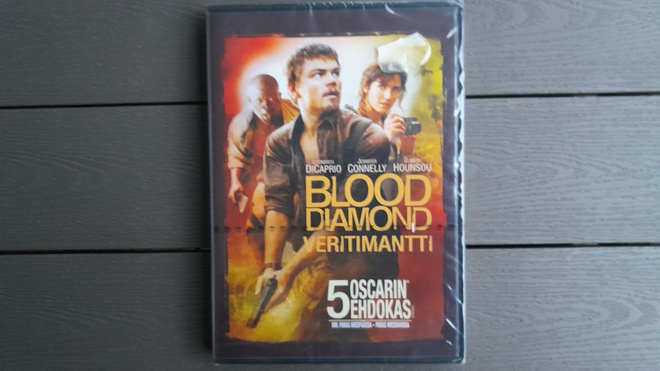 DVD: Blood Diamond / Veritimantti (Leonardo DiCaprio) UUSI