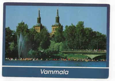 Jaakko Lampimäki : VAMMALA - kirkko ja Vammaskosken silta