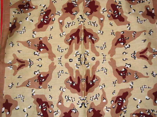 Bandanahuivi Aavikko / Desert camo #B2