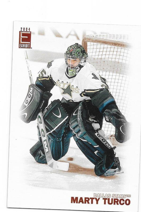 2003-04 Pacific Exhibit #116 Marty Turco Dallas Stars MV