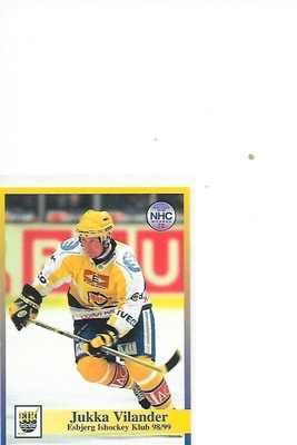 1998-99 DAN NHC #8 Jukka Vilander Esbjerg TPS