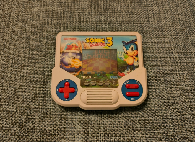 Tiger Electronic: Sonic the Hedgehog 3 -peli (L)