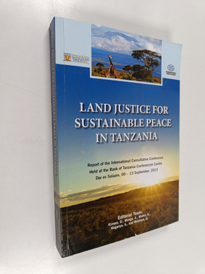 D. Kimaro : Land justice for sustainable peace in Tanzani...