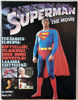 Superman The Movie - elokuvalehti (1979)