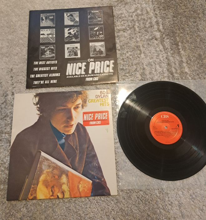 Bob Dylan – Greatest Hits Lp reissue 1988