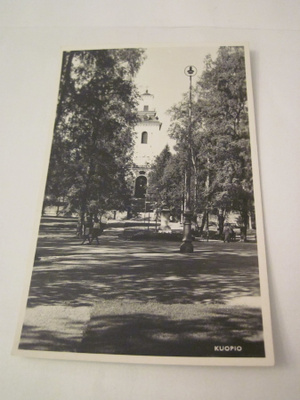 VANHA Postikortti Kuopio 1950-l Alkup.Mallikappale