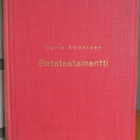 Carlo Andersen: Sotatestamentti, Otava 1939. 234 s. - pikkukuva 1