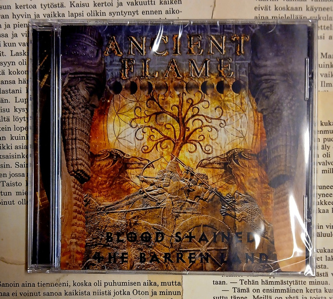 Ancient Flame - Blood Stained the Barren Land (UUSI CD)