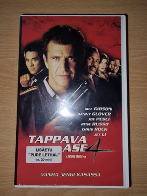 Tappava ase 4 (1998) VHS