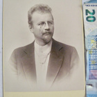 Kabinetti Kuva Oopperalaulaja Maalari Otto Vallenius 1890-l - pikkukuva 1