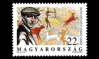 Unkari 4354 ** Tutkimusmatkailija László Almásy (1995)
