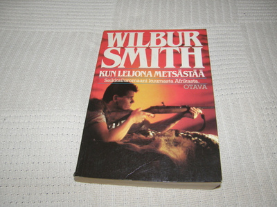 Wilbur Smith Kun leijona metsästää  -nid