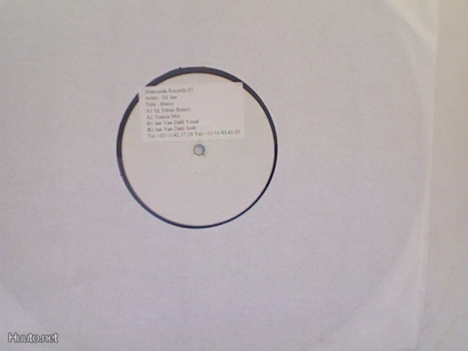 DJ  JAN :: BLAXO :: MEGA PROMO   VINYYLI   MAXI  12"  2000 !