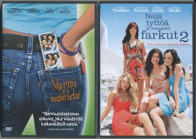 NELJÄ TYTTÖÄ JA MAAGISET FARKUT 1 & 2 – 2x Suomi-DVD 2005–08
