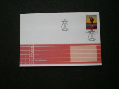 Omakuvamerkki LaPe 4 - FDC Saarikisat 27.06.2009