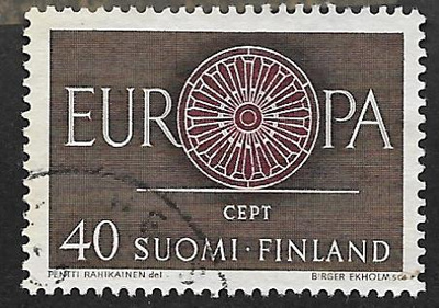 Eurooppa 1960 40mk (LAPE 526) O