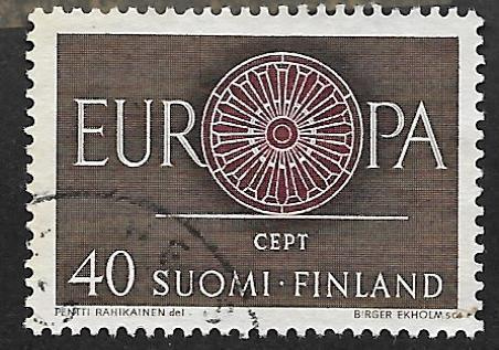 Eurooppa 1960 40mk (LAPE 526) O
