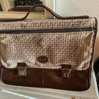 Nahkainen salkku - briefcase made of real leather - pikkukuva 1
