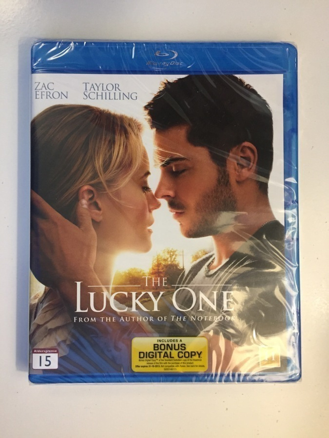 The Lucky One (Blu-ray) Zac Efron ja Taylor Schilling (UUSI)