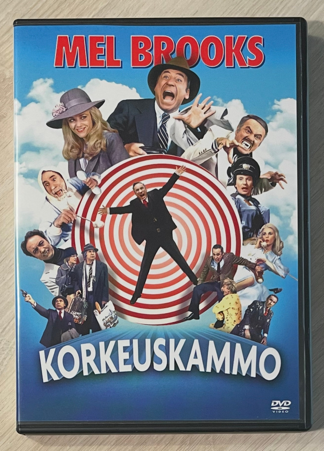 Mel Brooksin KORKEUSKAMMO (1977) Hitchcock-parodia
