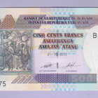 Burundi 500 Francs v.2013 UNC P-45 - pikkukuva 1