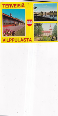 Vilppula, vaakuna , sommitelmakortti    b645