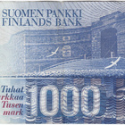 1000 Markkaa 1986 Litt.A kl.5 - pikkukuva 2