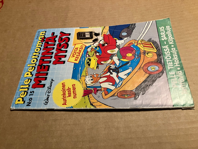 DISNEY PELLE PELOTTOMAN MIETINTÄMYSSY 15