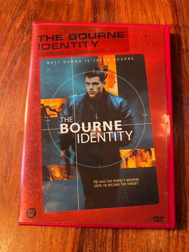 The Bourne Identity dvd