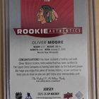 Oliver Moore 2025-26 SP Hockey Rookie Authentics Jersey - pikkukuva 2