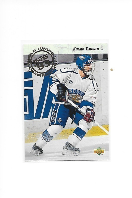 1993-94 Upper Deck #268 Kimmo Timonen Kalpa Suomi RC