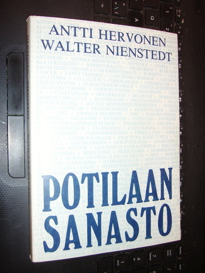 Hervonen - Nienstedt : Potilaan sanasto ( 1 p. 1981 ) EIPK!