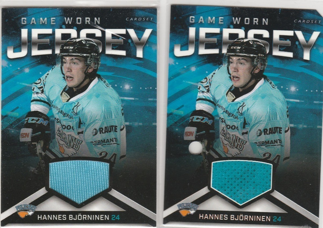 2018/19 Cardset Jersey # Björninen , Pelicas