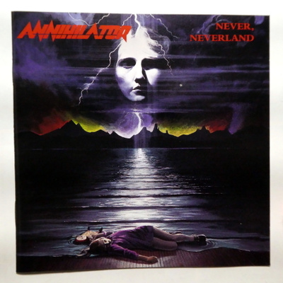 ANNIHILATOR Never Neverland CD 1989/1998