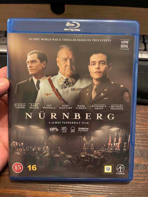 Nürnberg (bluray, nordic, 2025, Russell Crowe, Rami Malek)